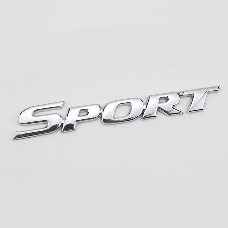 

Хромированный логотип, автомобильная наклейка, СПОРТИВНАЯ эмблема, значок, украшение на дверь, наклейка для Toyota Highlander BMW HONDA VW KIA Opel Hyundai, Стайлинг автомобиля