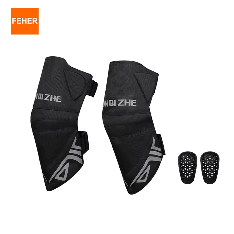 

FEHER MQZ наколенники для верховой езды, теплый эргономичный дизайн, высокая эластичность, удобные дышащие профессиональные велосипедные спортивные наколенники