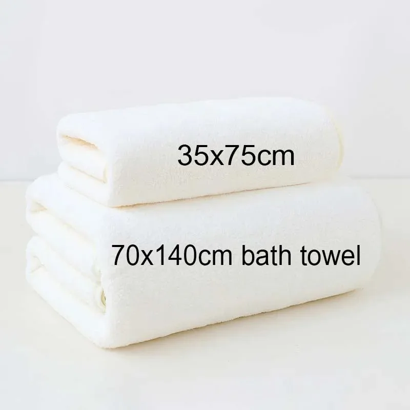Set di asciugamani e asciugamani da bagno ispessiti in pile corallo, tinta unita, morbidi e assorbenti, adatti per asciugamani per il lavaggio del viso in palestra di casa