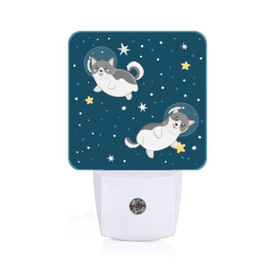 

Night Light, Plug-in Night Lights with Dusk-to-Dawn Sensor for Stairway, Hallway, Bedroom Sleep Friendly Ideal for Women/Girls/