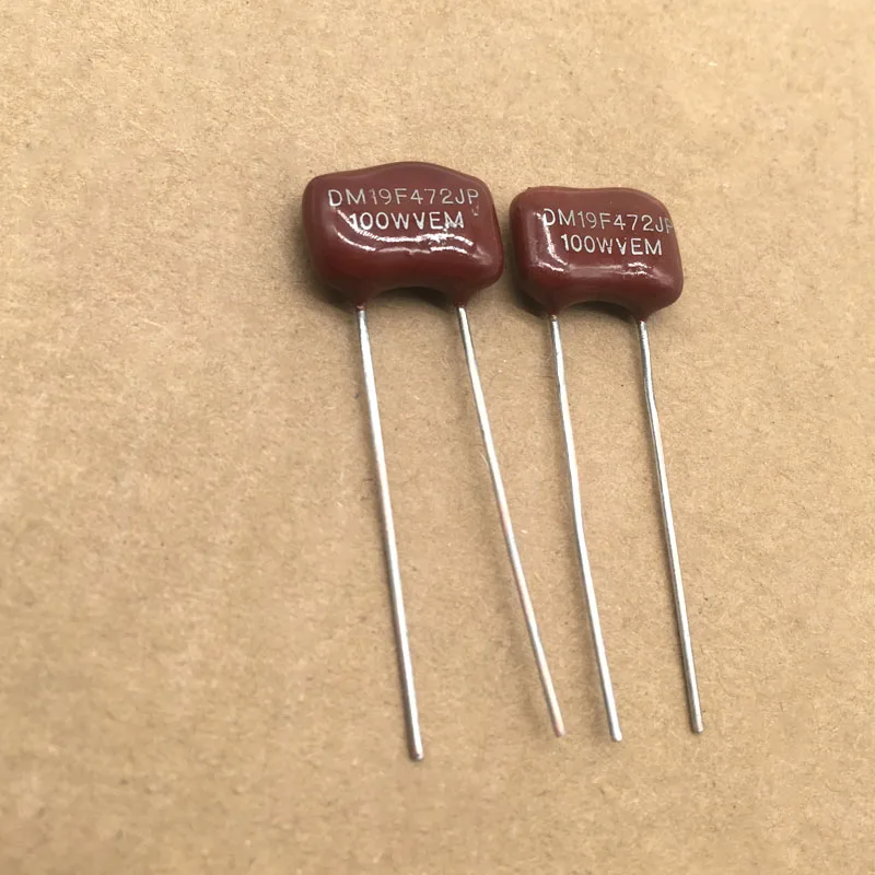 5PCS/German mica silver capacitor 4700PF 472 0.0047UF DM19FD472