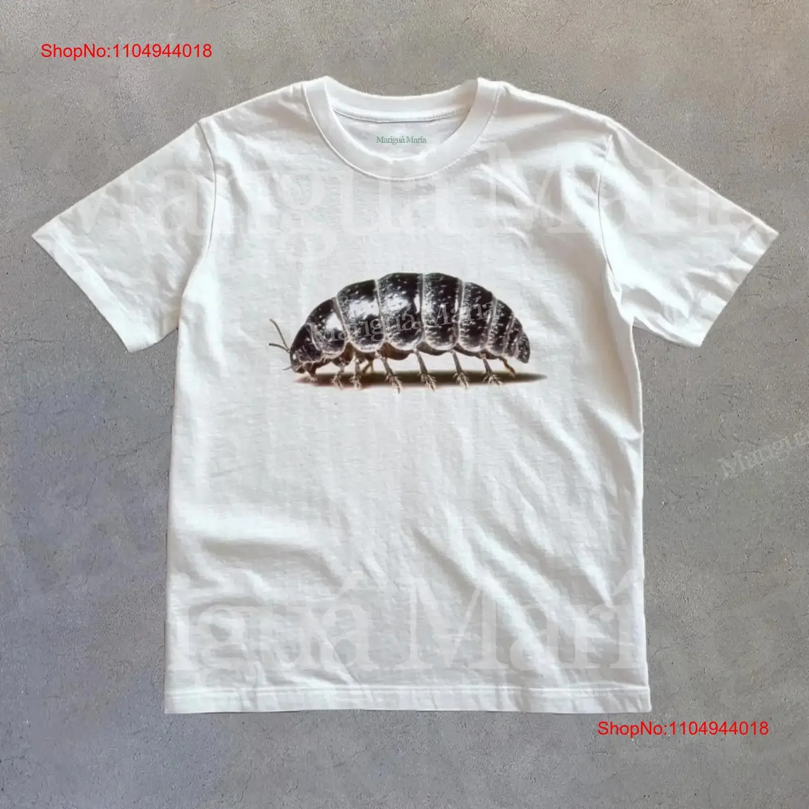 Camiseta Retro de insectos Vintage Bug Pill Lover Nature Entomology Creepy Crawlies Top Isopod vintage Lavado ropa de diseñador Unisex