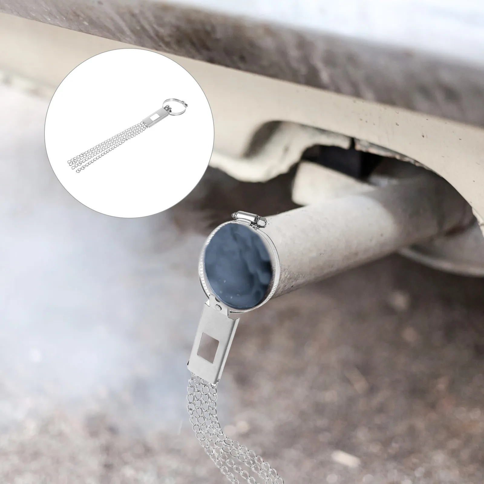 Electrostatic Belt Car Anti Static Metal Chain Strip Hanging Type Ground Strap Exhaust Winter Autumn Driving Static Electricity