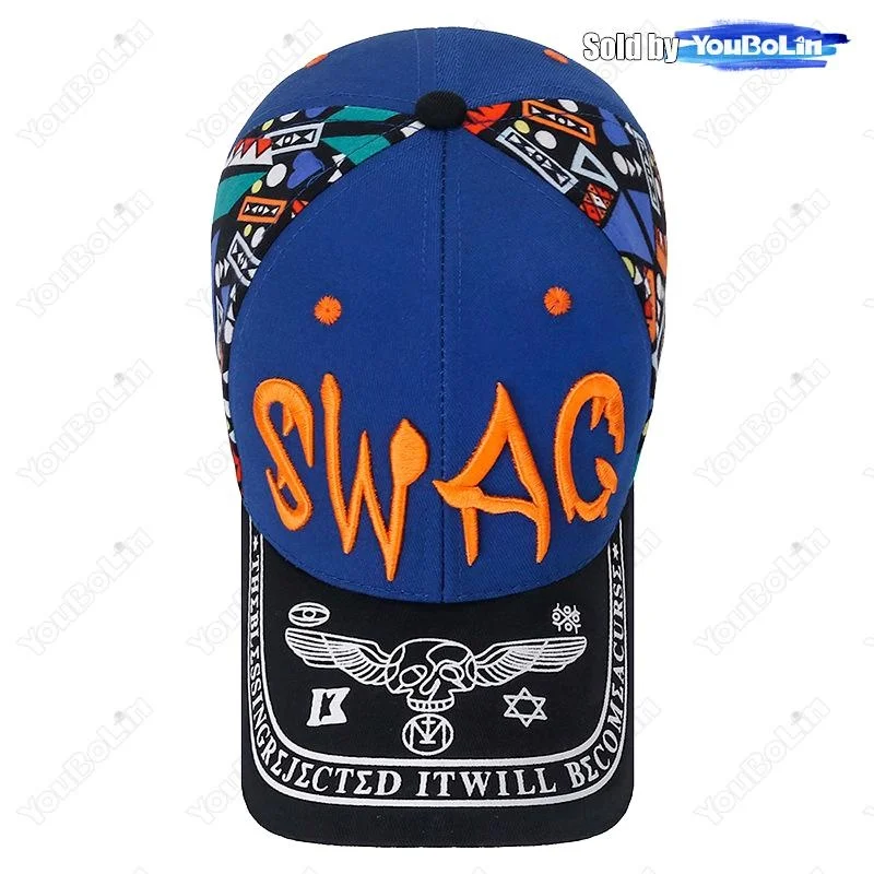Letter Embroidery Cotton Adjustable Baseball Cap Sun Hat Trucker Caps Dad Hats