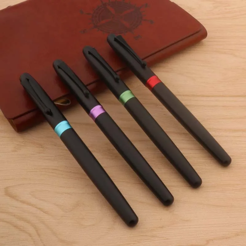 

Высококачественные матовые черные 535 авторучки, школьные принадлежности, ручки с исправлением осанки для письма