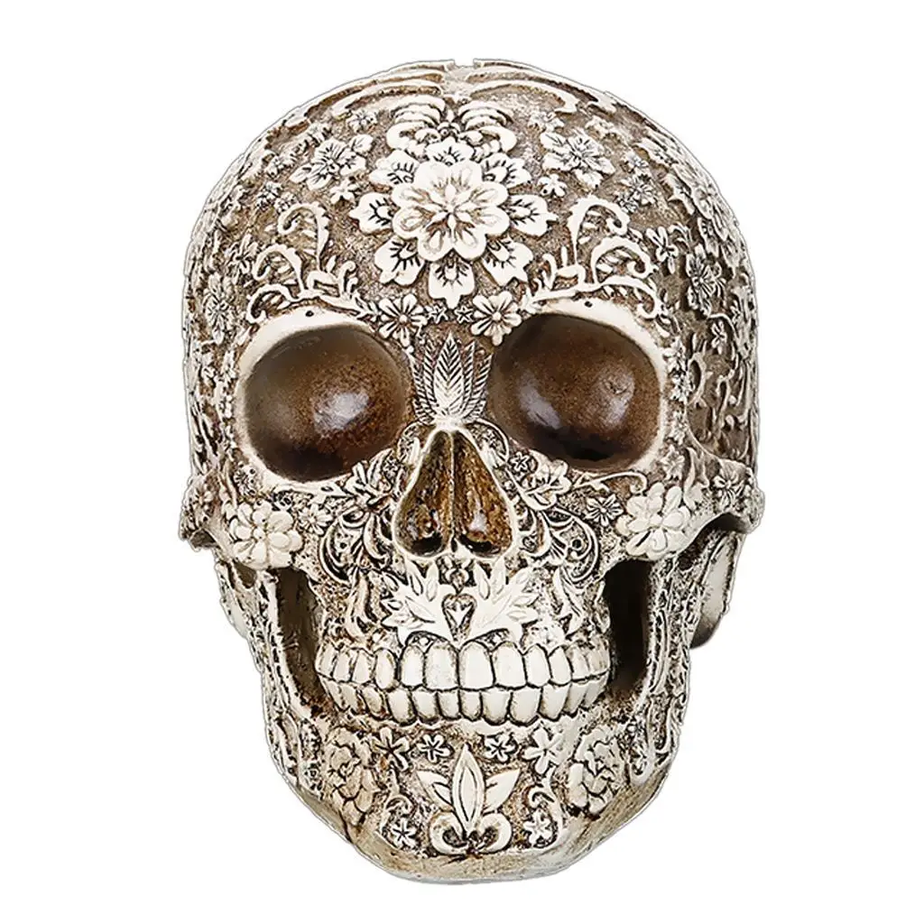 

Model Skull Figurine Ornaments for Halloween Decor Painting Teaching