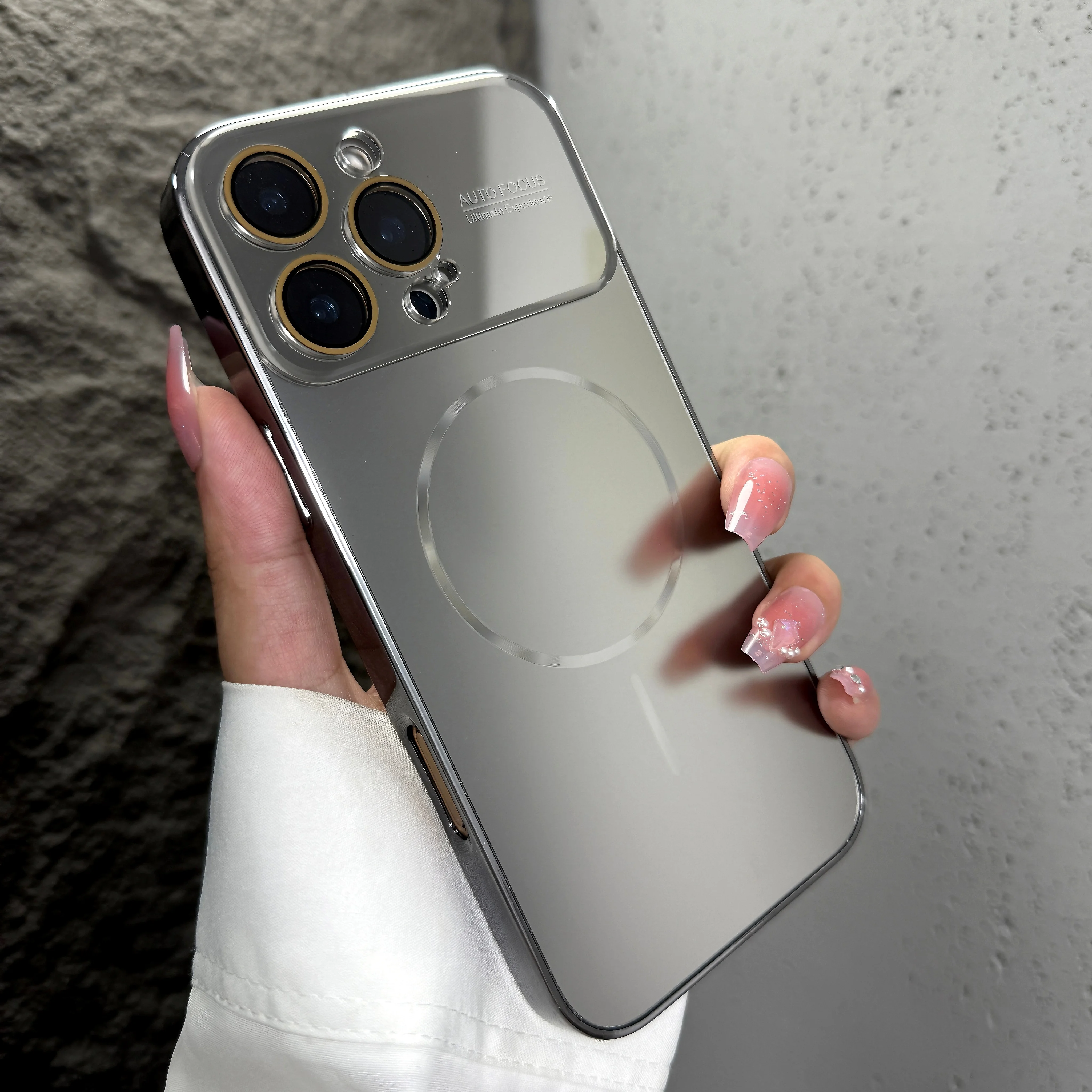 Original Matte AG Nano Gehärtetes Glas Fall Für iPhone 17 Air 16 15 14 Pro Max 17 Pro Magnetische Für Magsafe Drahtlose lade Coque