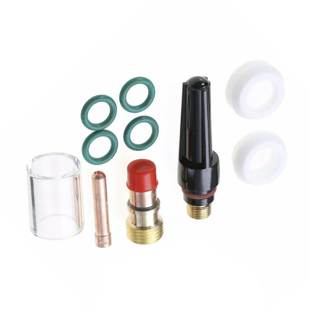 2.4 Mm 3 32 WP17 WP18 WP26 Welding Accessories Heat Resistant Cup Copper PTFE Materials 10 Heat-resistant Glass