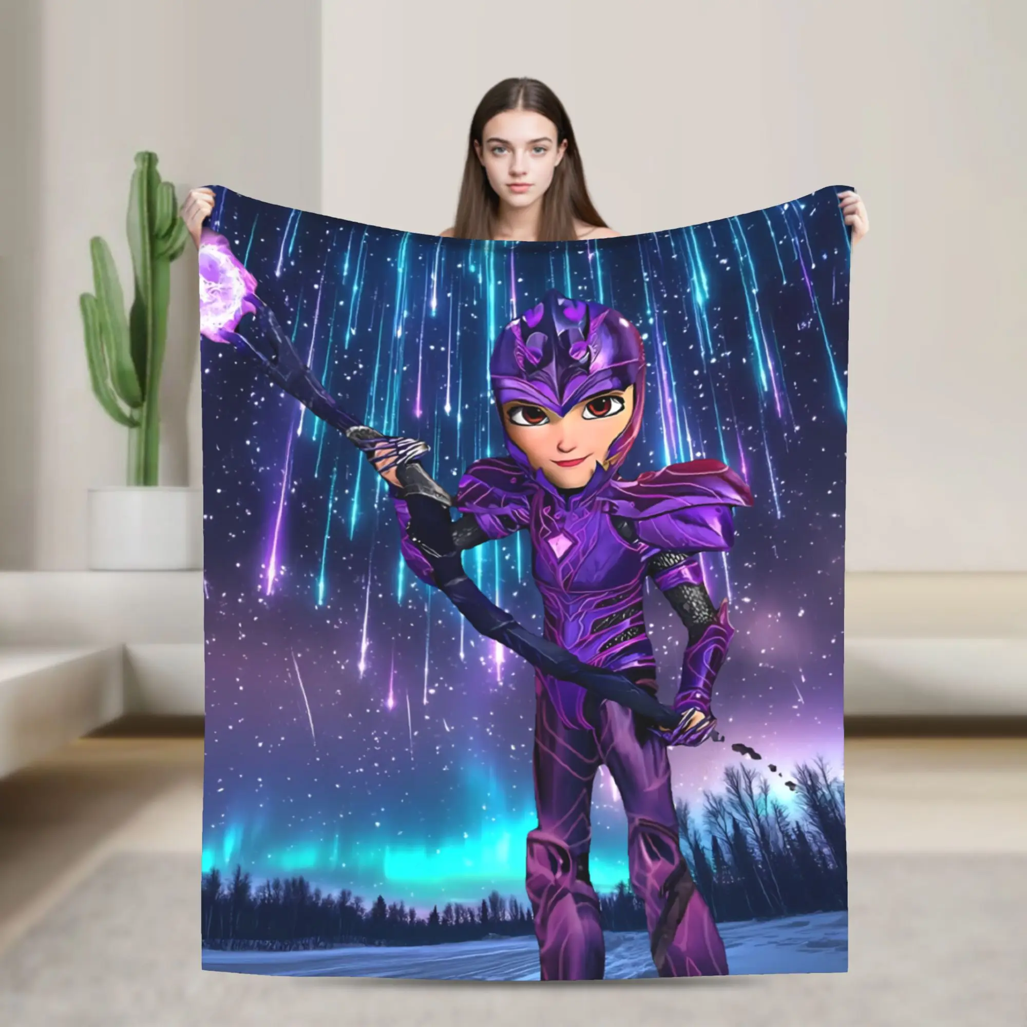 Trollhunters Tales Of Arcadia Blanket Quality Warm Soft  Throw Blanket Spring Airplane Travel Couch Chair Aesthetic Bedspread