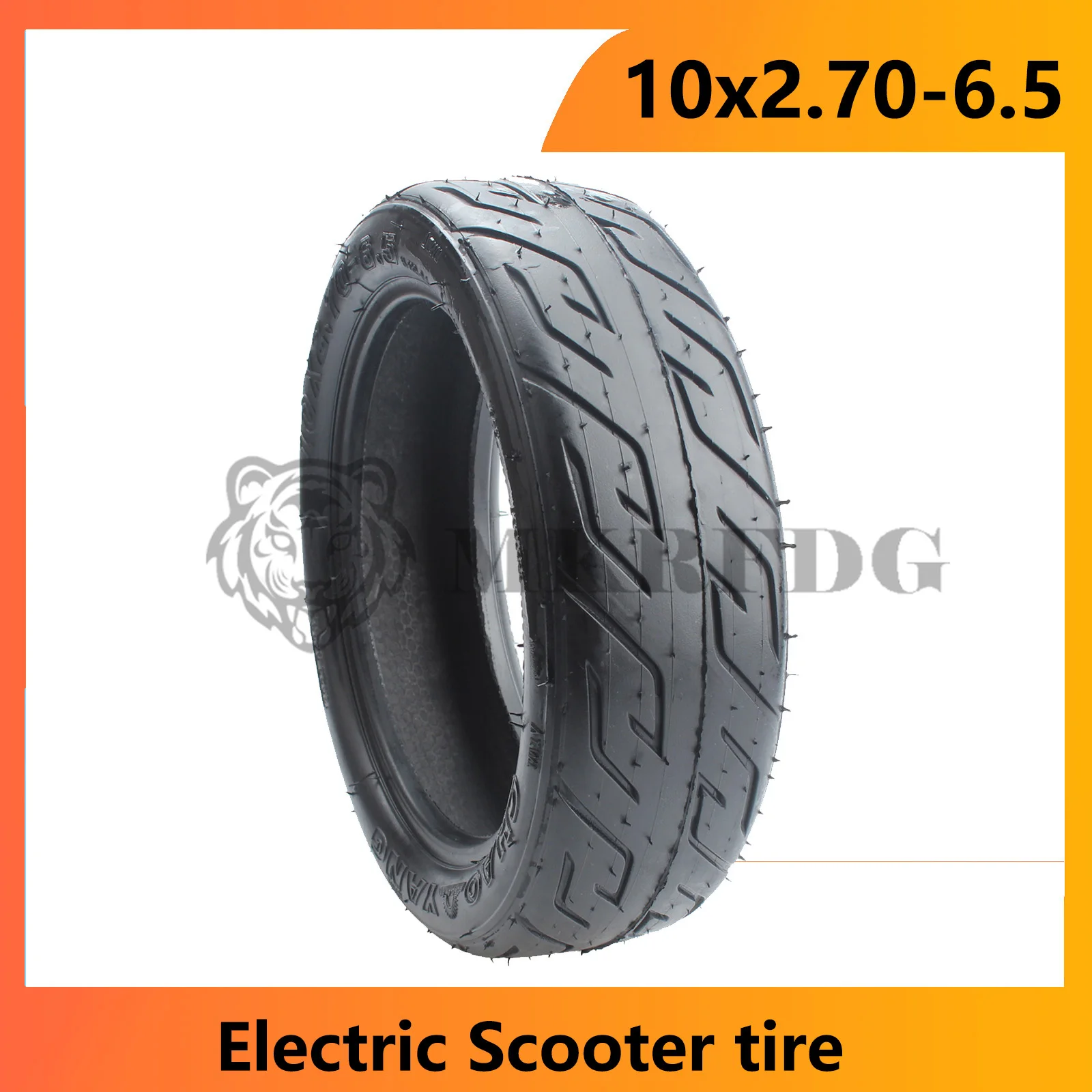 10*2.7-6.5 Tubeless Tires 10x2.70-6.5 Vacuum Thickening and Wear Resistance Tyre Electric Scooter Balance Car Parts