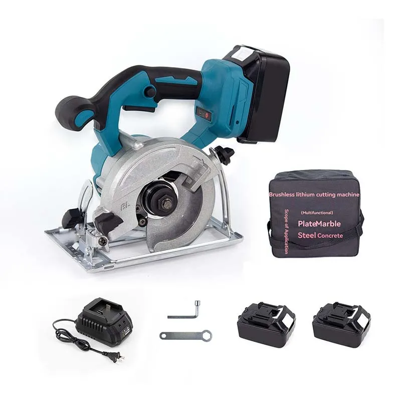 5 Inch 125mm Brushless Industrial Grade Lithium Battery Cutting Machine Electric circular Saw Woodworking Single Hand Saw