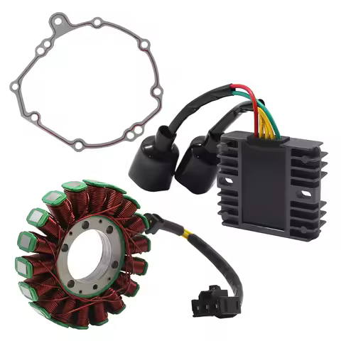 Rectifier+Stator Coil + Gasket For Honda CBR1000 CBR1000RR Fireblade 31600-MEL-013 31100-MEL-315 31120-MEL-D22 31120-MEL-013
