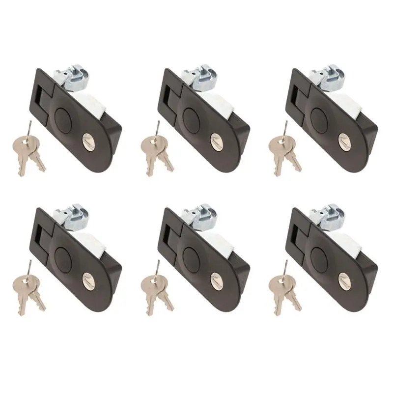 

6X Door Lock Heavy Duty Compression Latch Lever Lock For RV Marine Camper