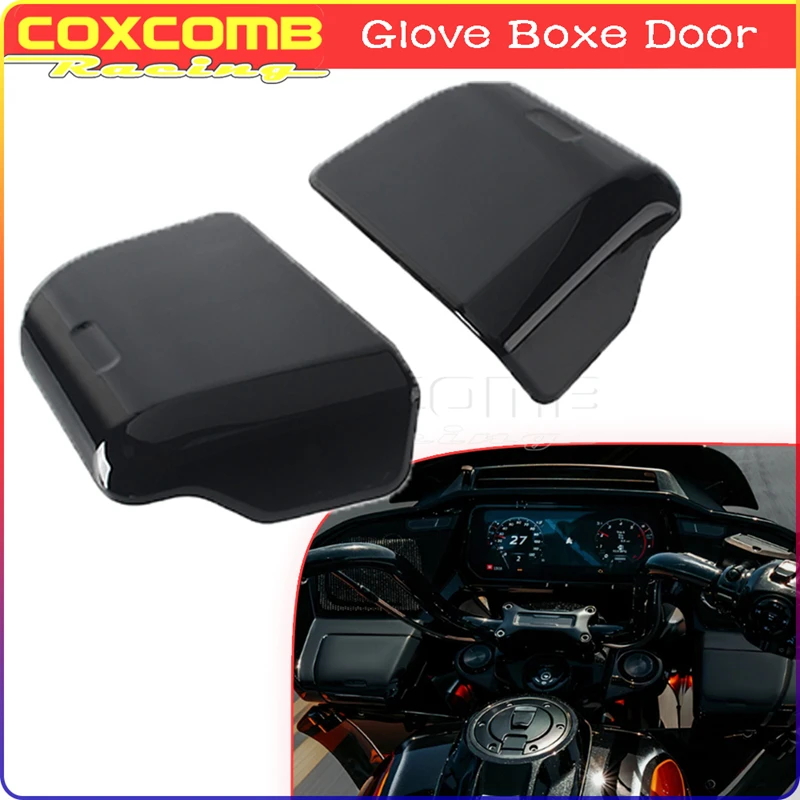 

Motorcycle 1Pair ABS Glove Box Door Cover Heat Resistant For Harley Touring Road Glide FLTRXSE 2023-Up FLTRX 2024-2026 FLTRXSTSE