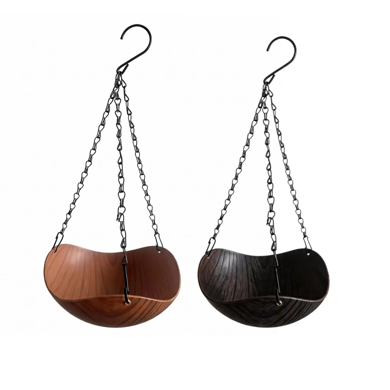 

Hanging Bird Baths, Birdbath Lightweight Decorative Bird Paddling Feeders for Garden Porch Outside Yard Decor