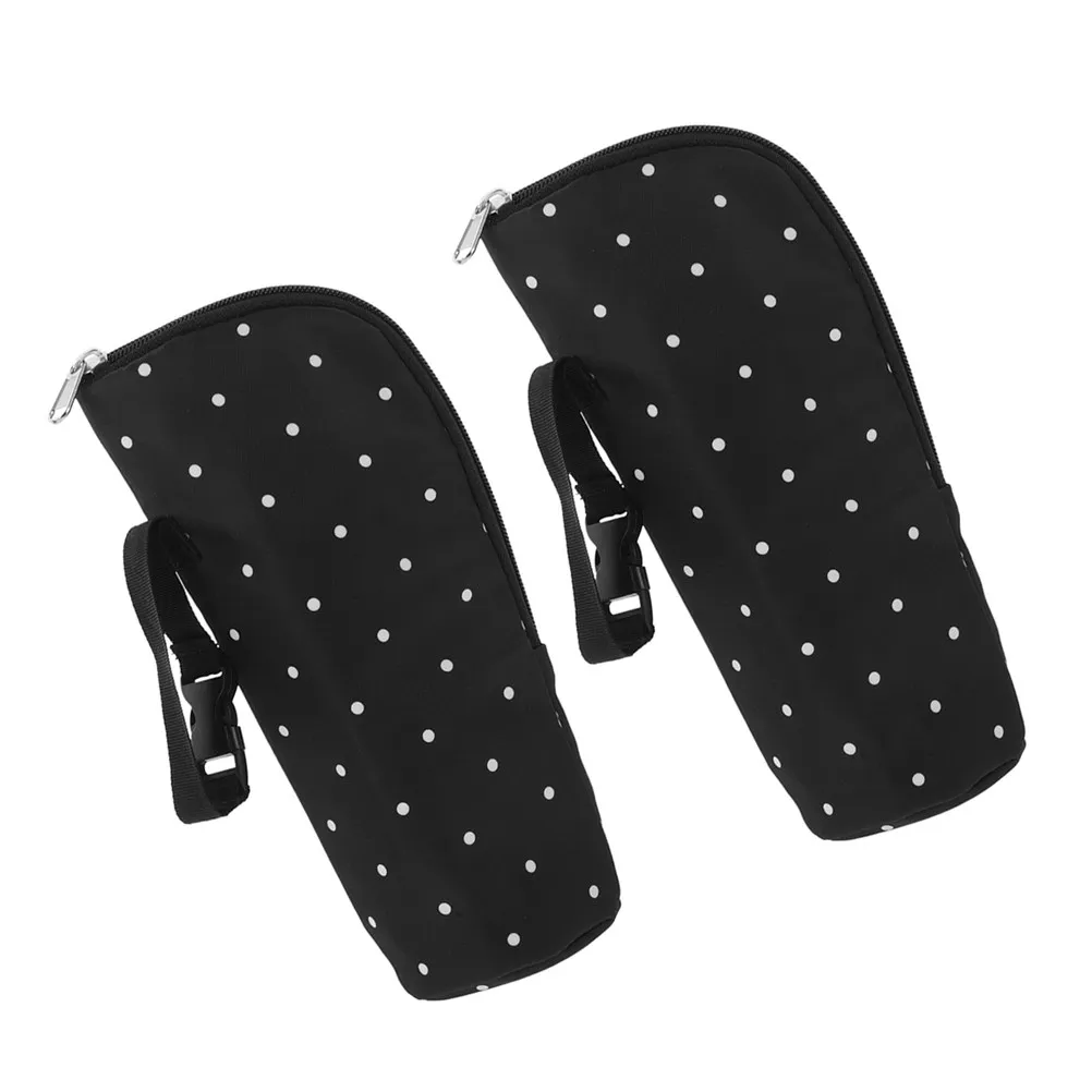 

2Pcs Thermal Bottle Bag Insulated Milk Bottle Carrier Portable Warmer Cooler Bag Travel Storage Insulation Pouch
