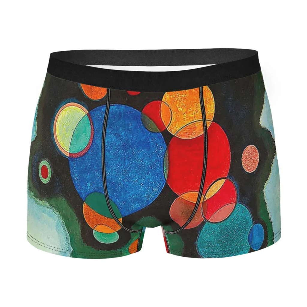 Wassily Kandinsky Expressionism Man's Boxer Briefs Underwear Russian Painter Highly Breathable Top Quality Gift Idea