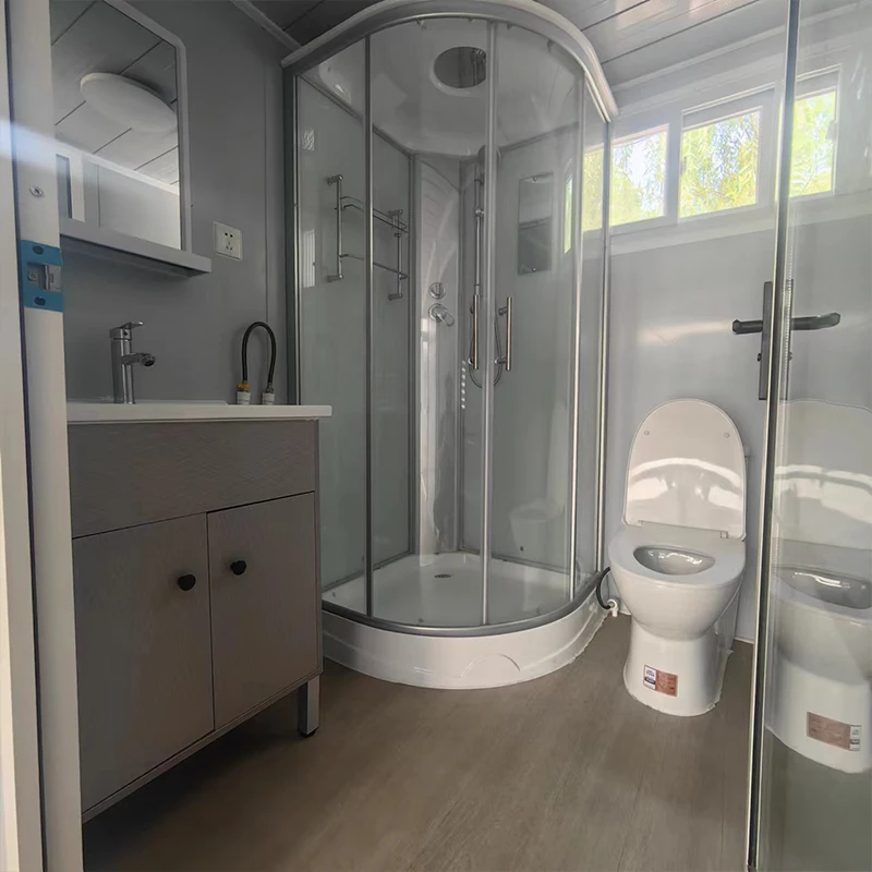 Customizable Solar Powered Waterproof Container House Two Bedroom Expandable Foldable Eco Friendly Modern Villa