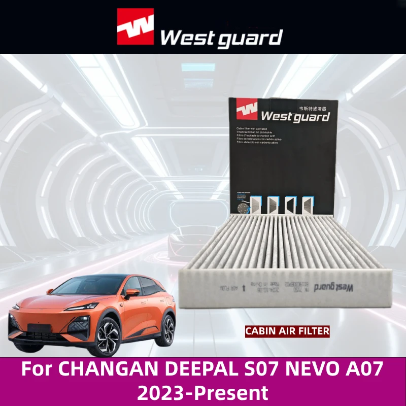 For CHANGAN DEEPAL S07 NEVO A07 2023-Present WESTGUARD Cabin Air Filter MK7150 8119030EP02