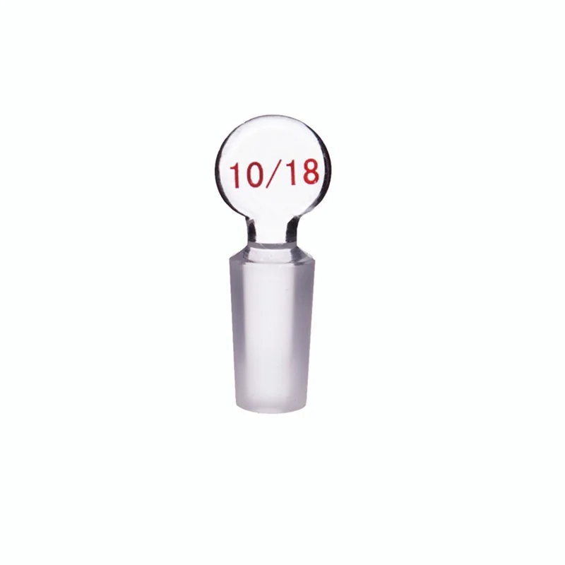 SYNTHWARE Solid glass plug, STOPPER, PENNY-HEAD, GLASS, SOLID, Borosilicate glass, S29