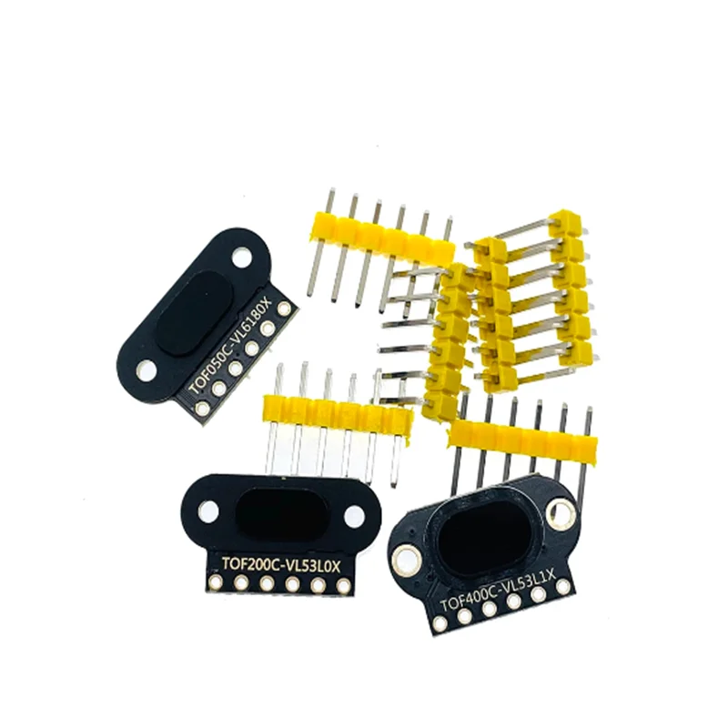 1 szt. VL6180/VL53L0X/VL53L1X czas lotu (ToF) moduł laserowy czujnik odległości TOF050C TOF200C TOF400C 50CM/2M/4M IIC dla Arduino