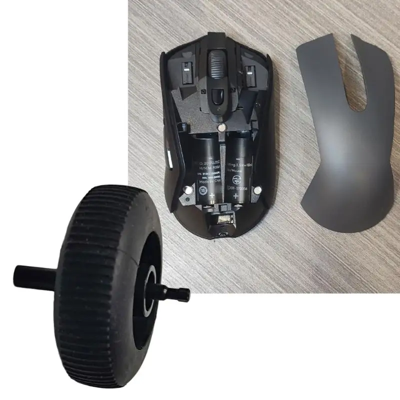 31BA Mouse Wheel Replacement Part for G603 Repair Use, Rubber Wheel Exterior, Plastic Inner Structure, Single Piece for Worn