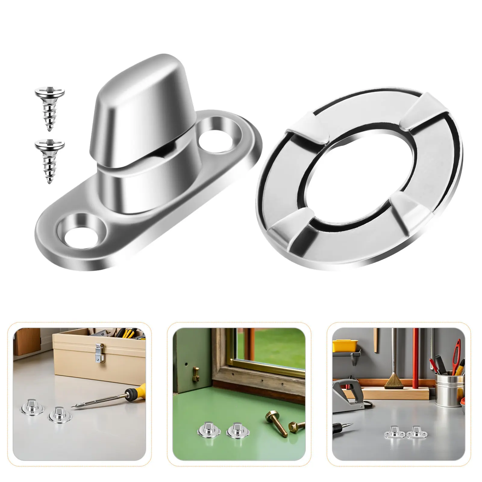 

30 Sets Canvas Button Eyelet Turn Lock Screw Snap Fastener Marine Fastener Turn Buttons Mounting Screws for Boats Sailboats Rvs