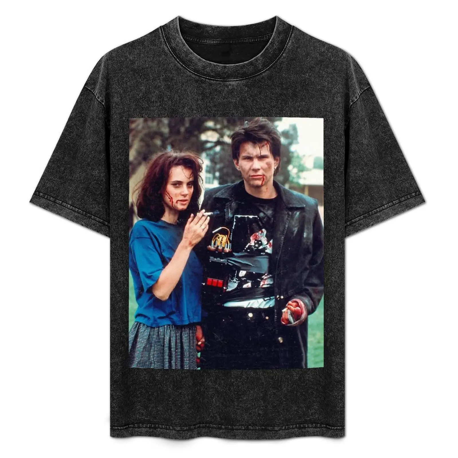 

jd and veronica - heathers - T-Shirt Relaxed Casual Short Sleeve Tee
