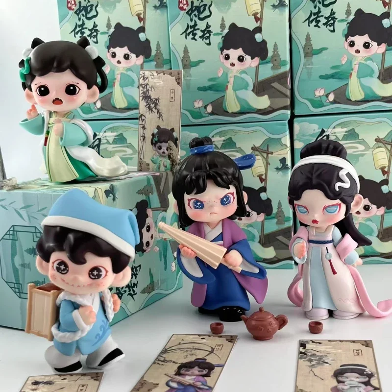 Genuine White Snake Legend Series Blind Box Zoraa Rayan All-Star Dora Xu Xian Collectible Model Doll Fashion Play Toy Xmas Gift