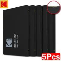 5Pcs Original Kodak 2.5'' Internal External SSD 128GB 256GB 512GB 1TB External Solid State Disk Hard Disk Notebook For PC Laptop