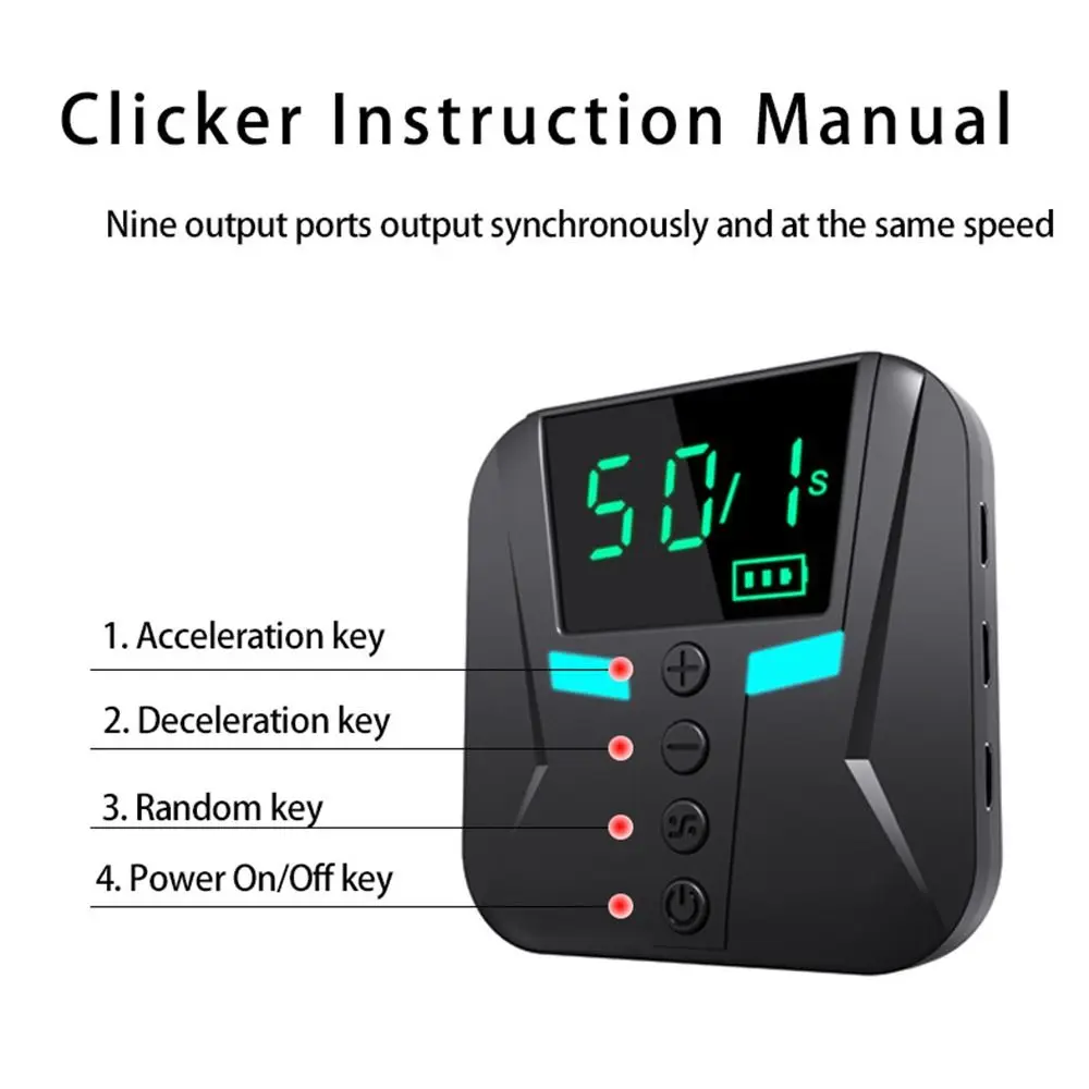 Simulated Finger Auto Clicker for Phone Continuous Clicking Adjustable Speed Screen Clicker Automatic Screen Press Tool Games