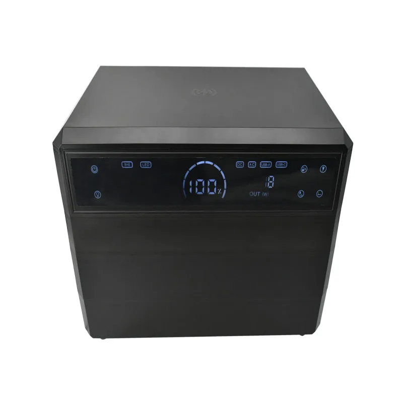 

2000W Portable Power Station Touch Screen Wireless AC Charge Emergency Home Backup Solar Generator 2KW Energy Storage Supply Car
