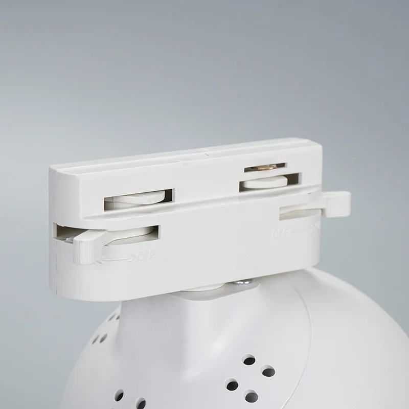 LED Track Light COB Spherical Track Spotlight Store Clothing Store Surface Mounted Downlight Commercial Lighting Downlight