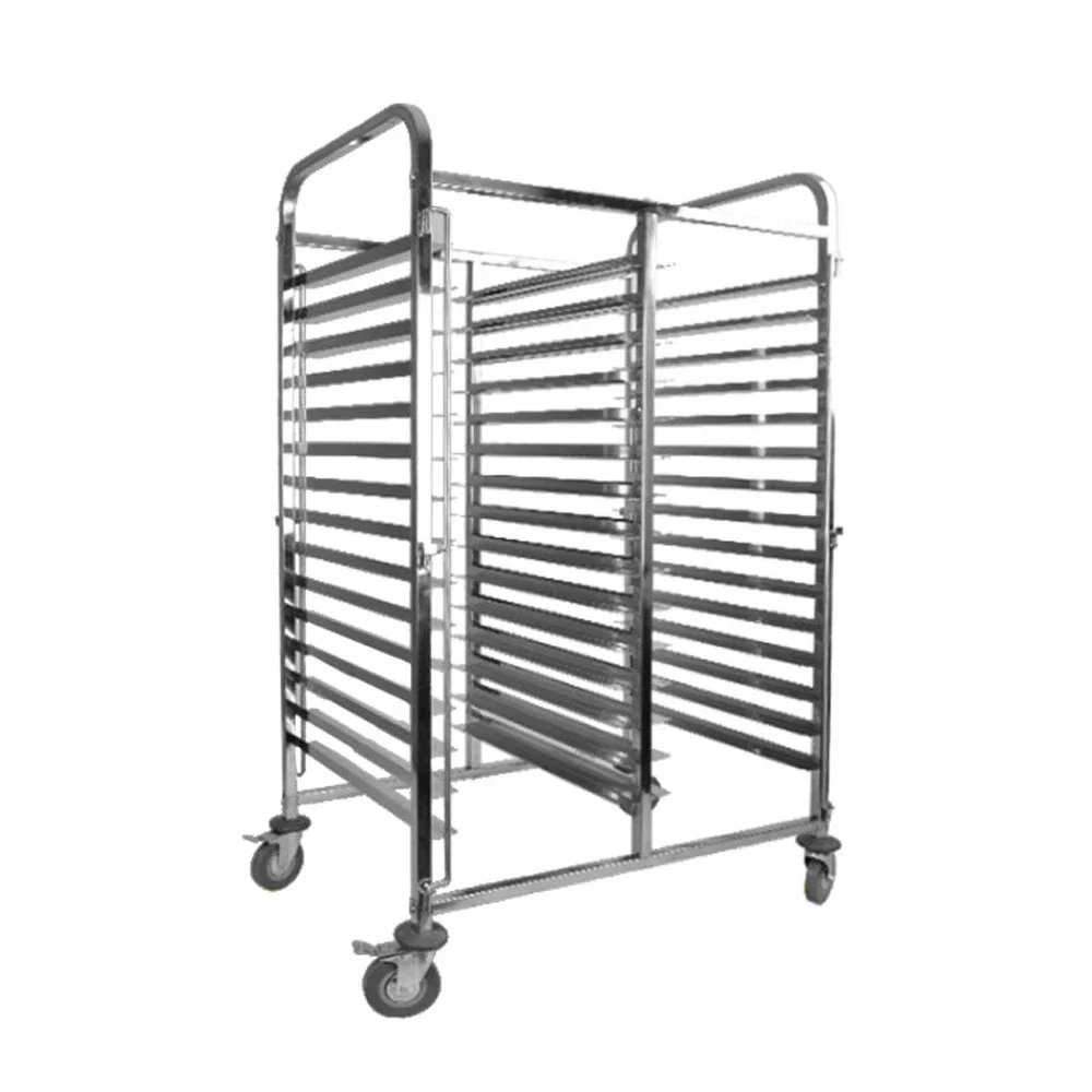 

Hotel Restaurant Stainless Steel Gn Pan Bakery Tray Rack Trolley