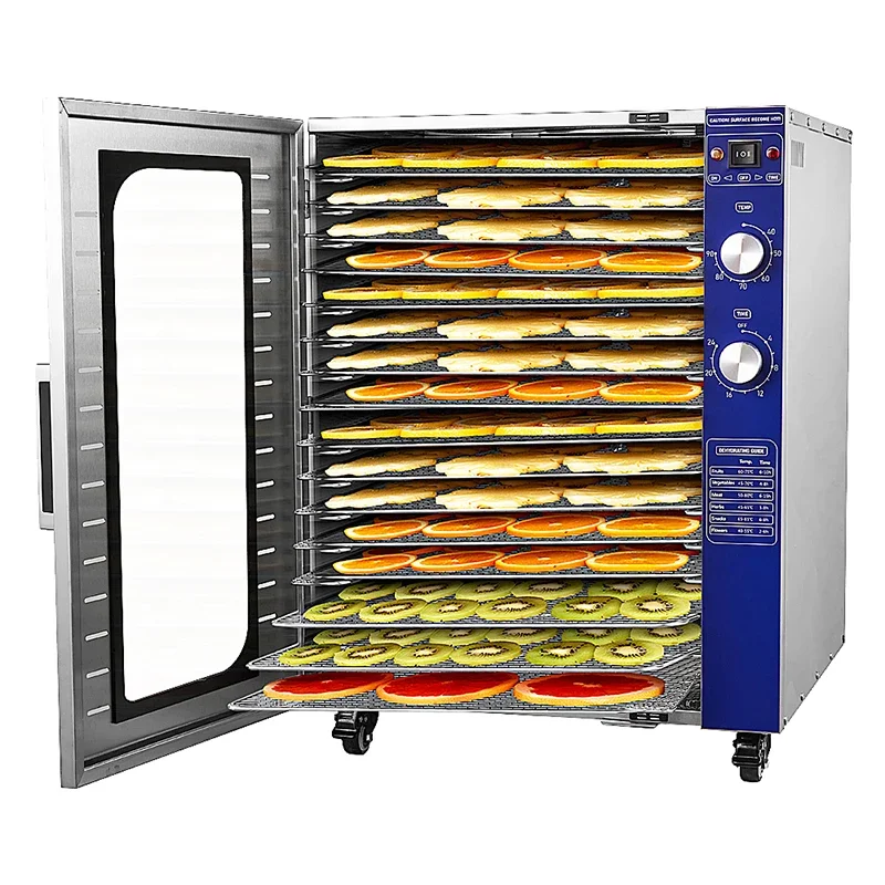 20-Layer factory direct sales stainless steel mango banana slices dryer meat food commercial dehydrator