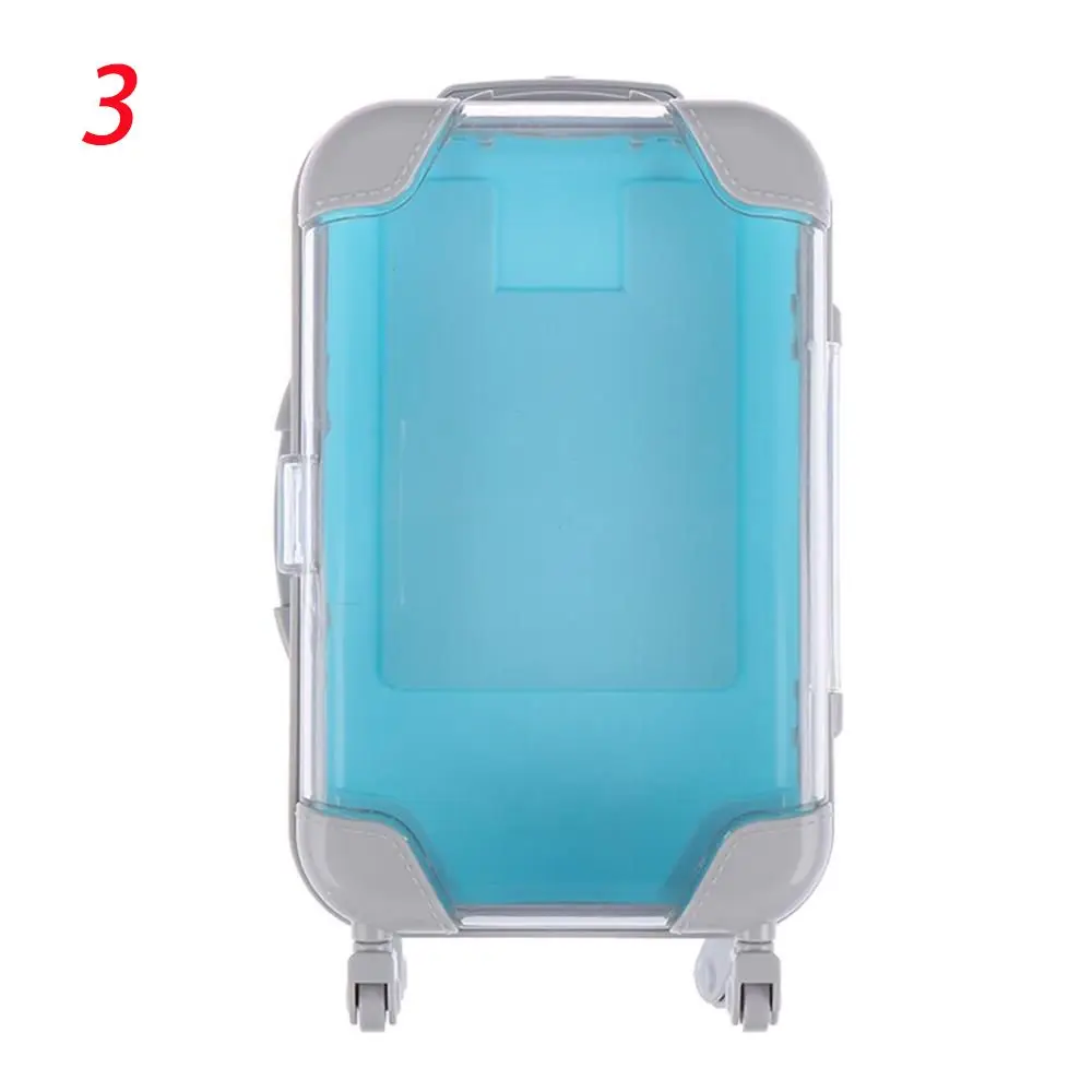 New Design Fashion Multicolor Mink Lash Tray Plastic False Eyelashes Box luggage Eyelash Package suitcase box