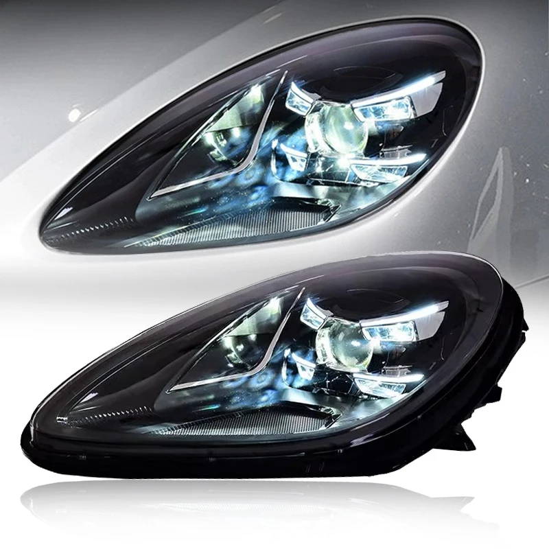 

Car Lights for Macan Headlight Projector Lens 2014-2019 95B Animation Signal Head Lamp LED Headlights Drl Automotive