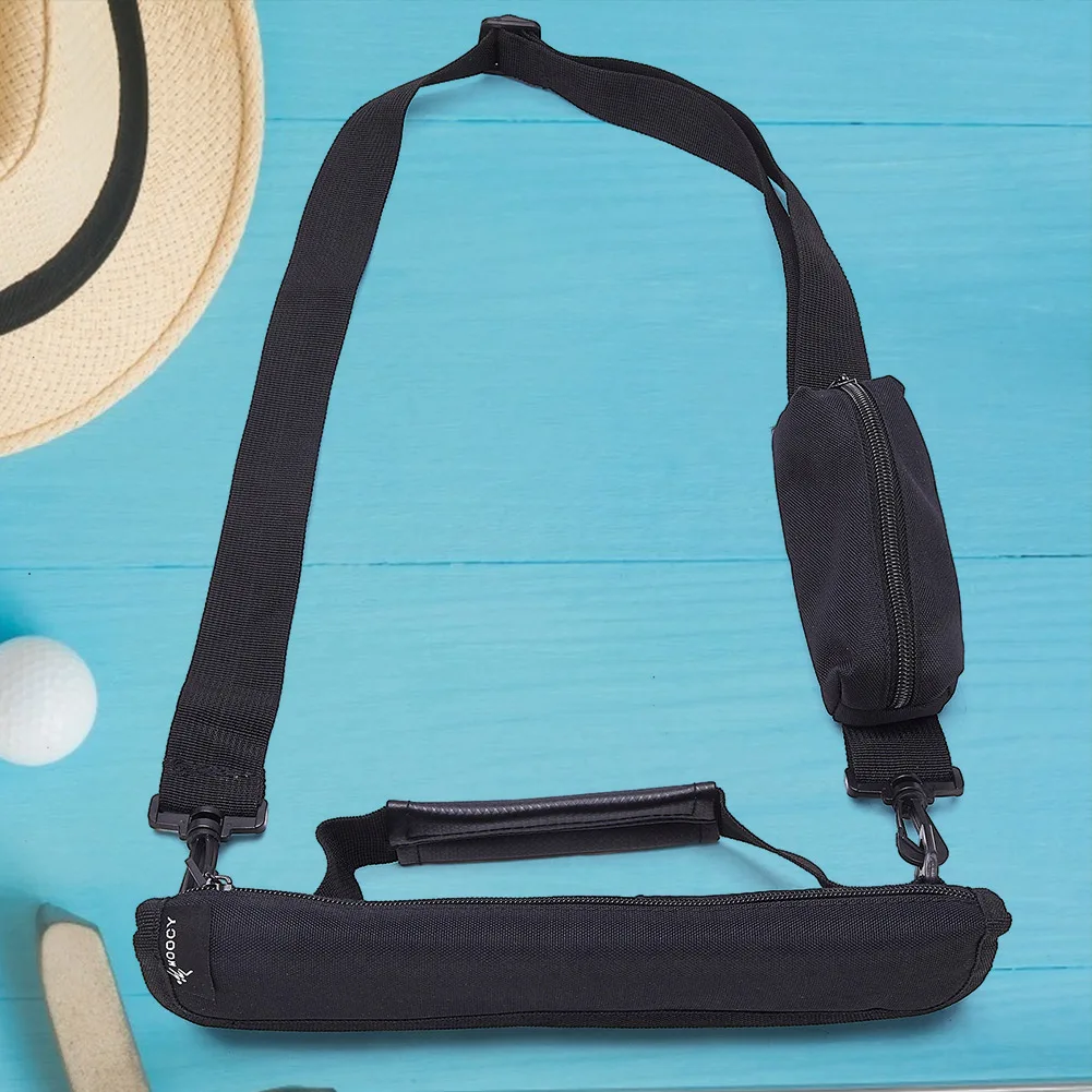 

Lightweight Golf Club Carry Bag Accessories Pouch for Outdoor Sports Portable Golf Club Carrier Bag with Shoulder Strap
