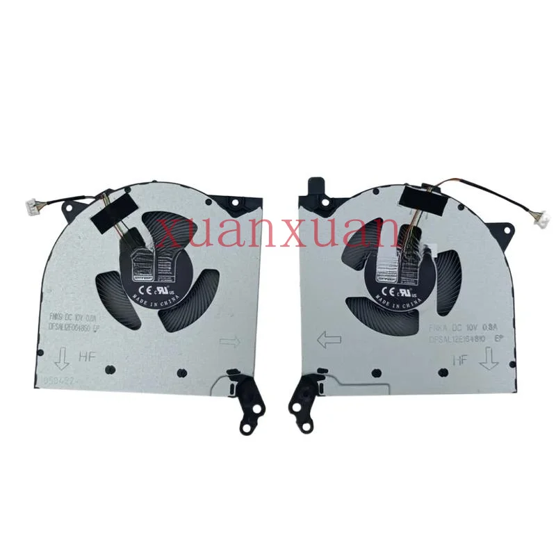 CPU GPU Cooling Fan for Lenovo Legion 5-15ACH6H Type 82JU, R7000P Y7000P 2021 DC10V