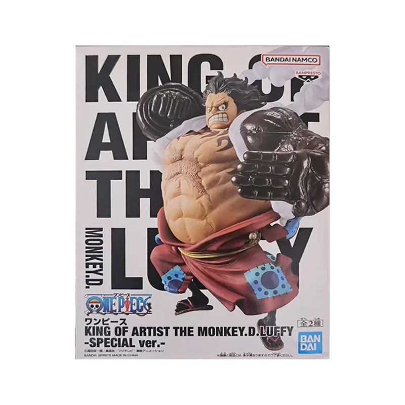 Bandai Banpresto One Piece King of Artist The Monkey D Luffy Special Ver. 14Cm Original Action Figure Model Toy Gift Collection