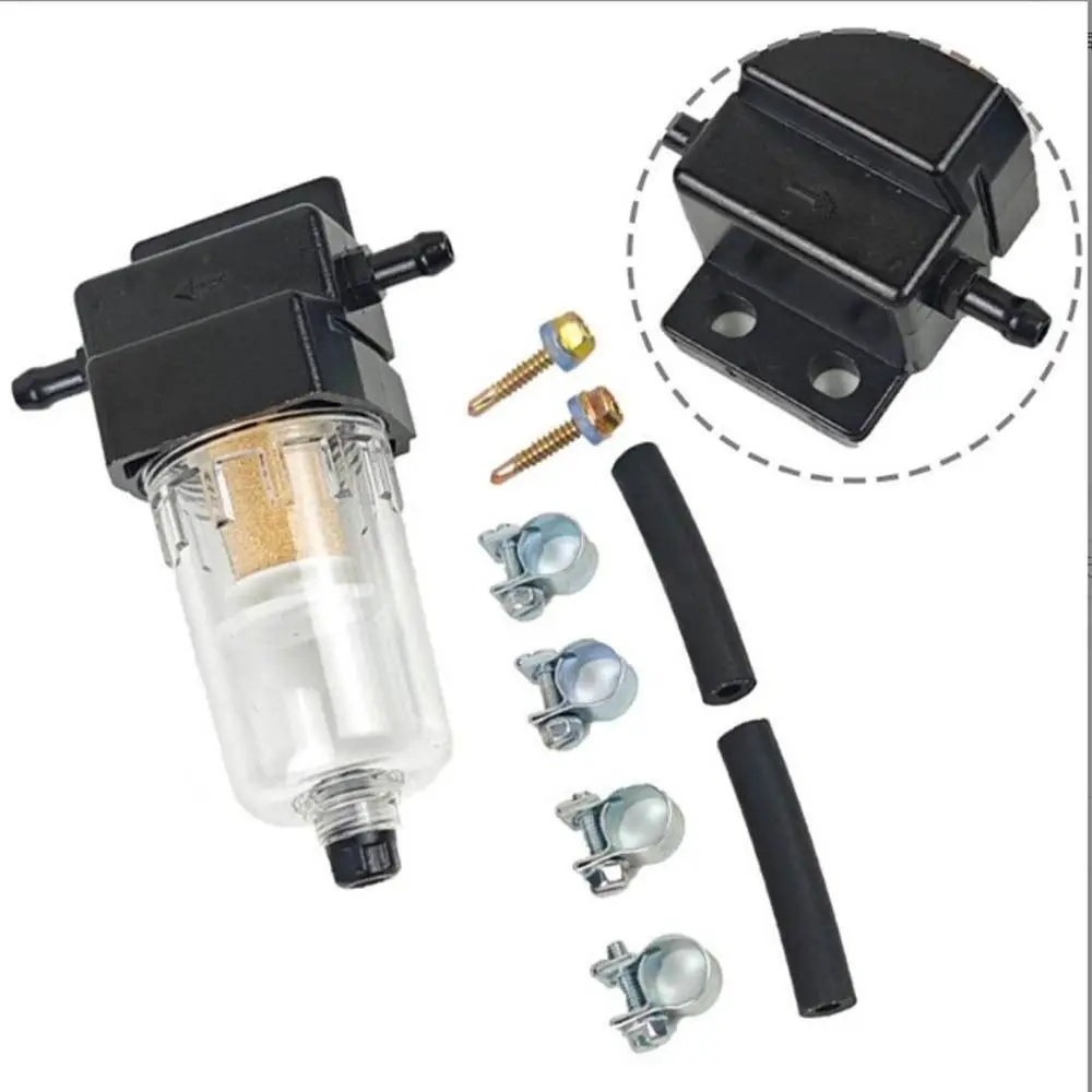 

Durable Plastic Diesel Water Separator Filter Clear Fuel Filtration Fuel Filter Kit Black Diesel Fuel Filter Auto Accessories