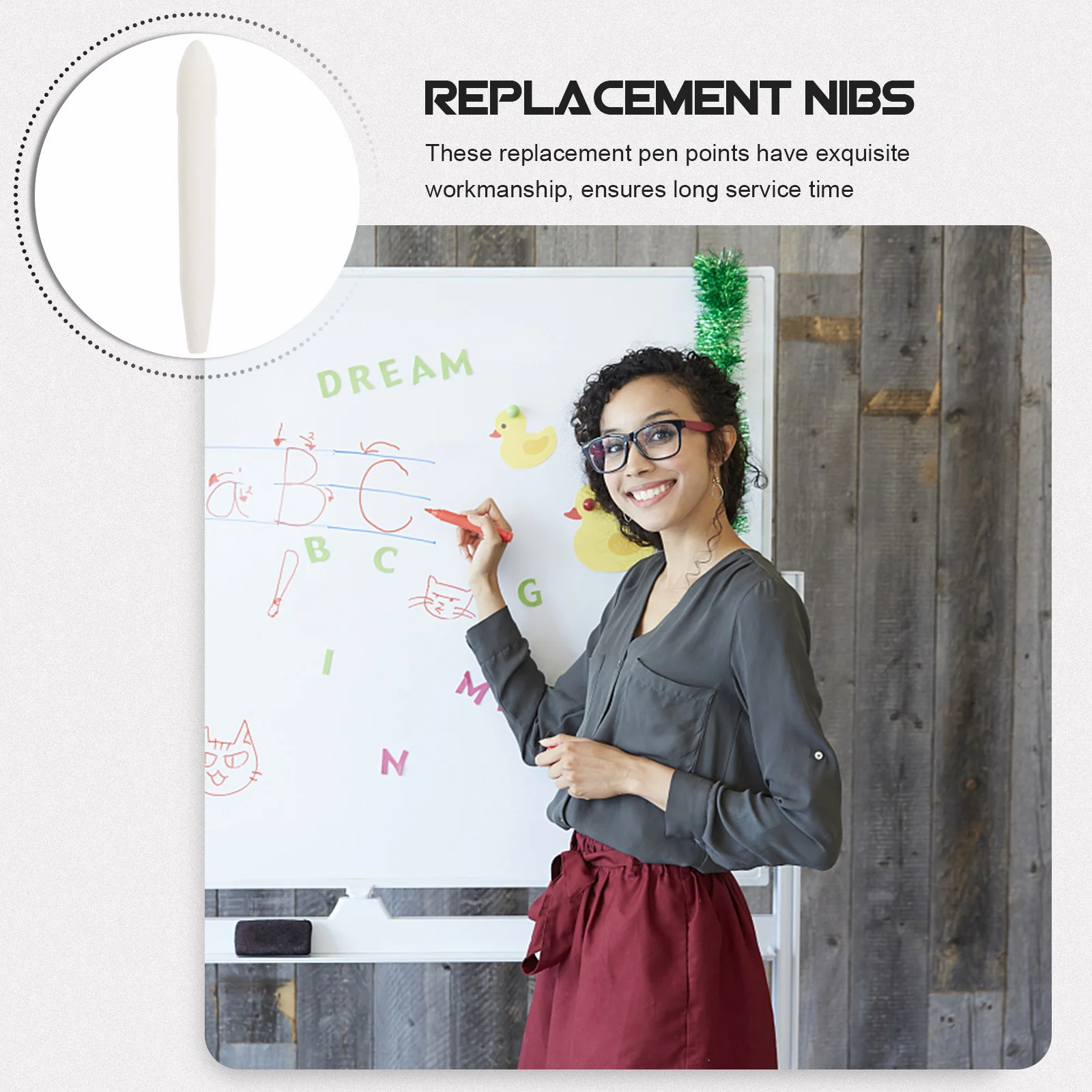 20 قطعة قلم الطلاء العالمي استبدال المناقير غرامة تلميح أقلام خطاط (ماركر) الملء المناقير العملي النفط اللوحة القلم نقاط مريحة المدرسة #1