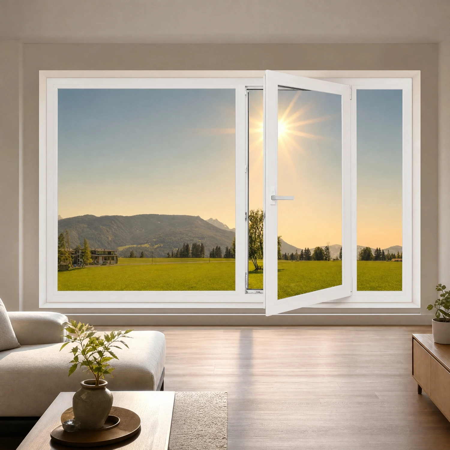 One Way Silver Mirror Privacy Window Film Heat Control Sun Block Static Cling Removable for Home Office Glass