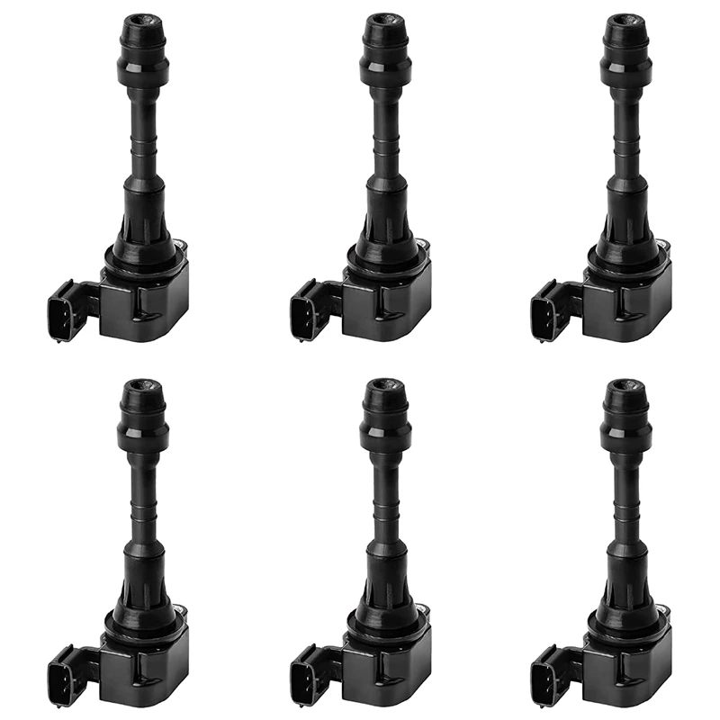 

Ignition Coil Pack Set Of 6 For Nissan Altima Frontier Maxima Murano Pathfinder Quest Xterra Infiniti 3.5L 4.0L V6