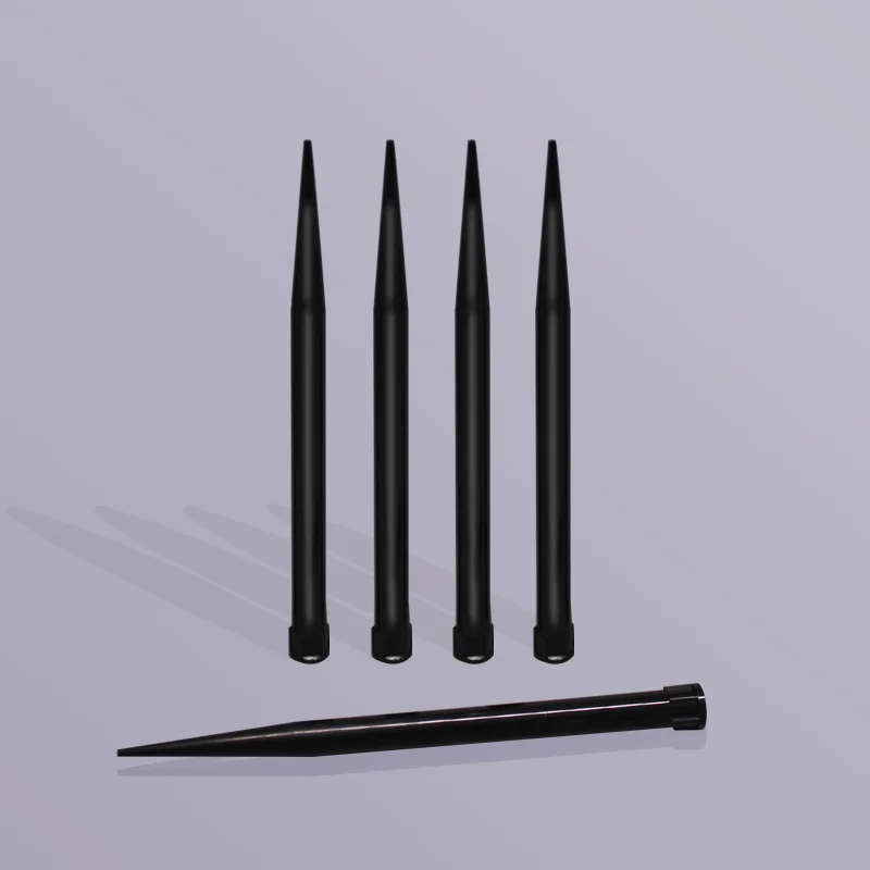 96 Pcs Cassette Micropipet Tips 50ul/200ul/1000ul Zwarte Geleidende Steriele Cartridge Filter Tips Lab Apparatuur 95Mm/58Mm