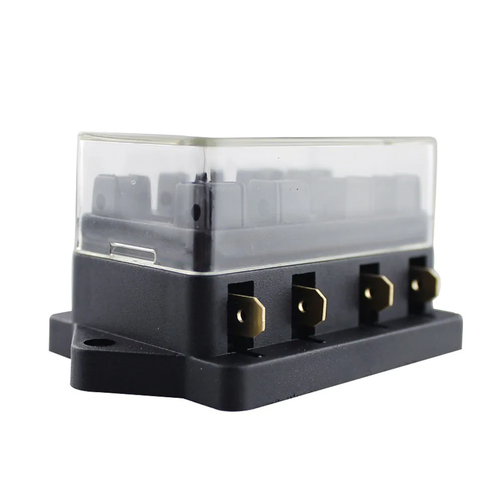

Car Accessories Fuse Holder 6 Way Fuse Block Fuse Box Straight Row Fuse Holder