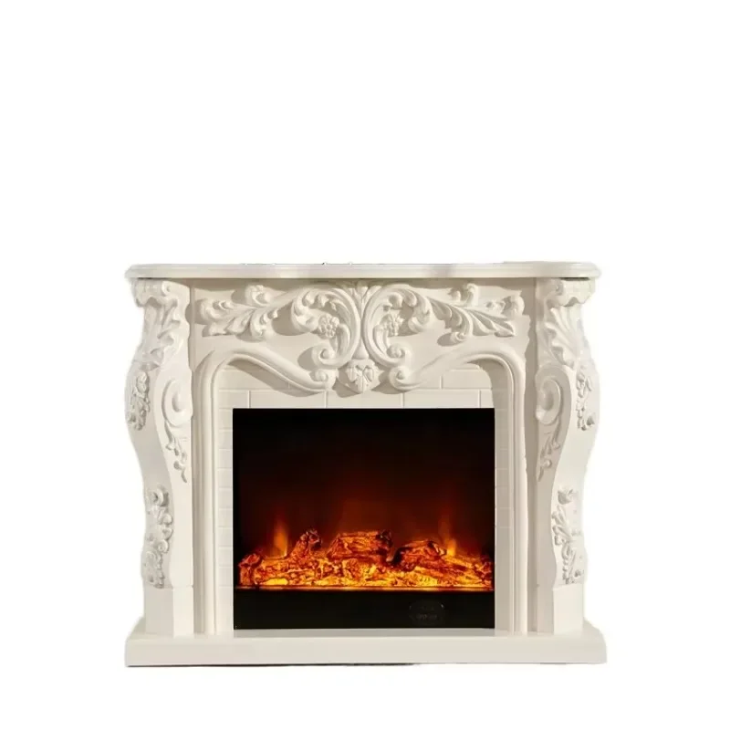 

【Hot】1500W Modern LED Electric Fireplace French Remote Control US Plug Indoor/Outdoor Wall Mounted Metal Steel for Hotels Home U