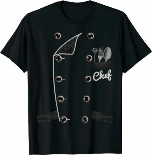  Chef TShirt Uniform Funny Cook Shirt for Cooking T-Shirt Size S-3XL