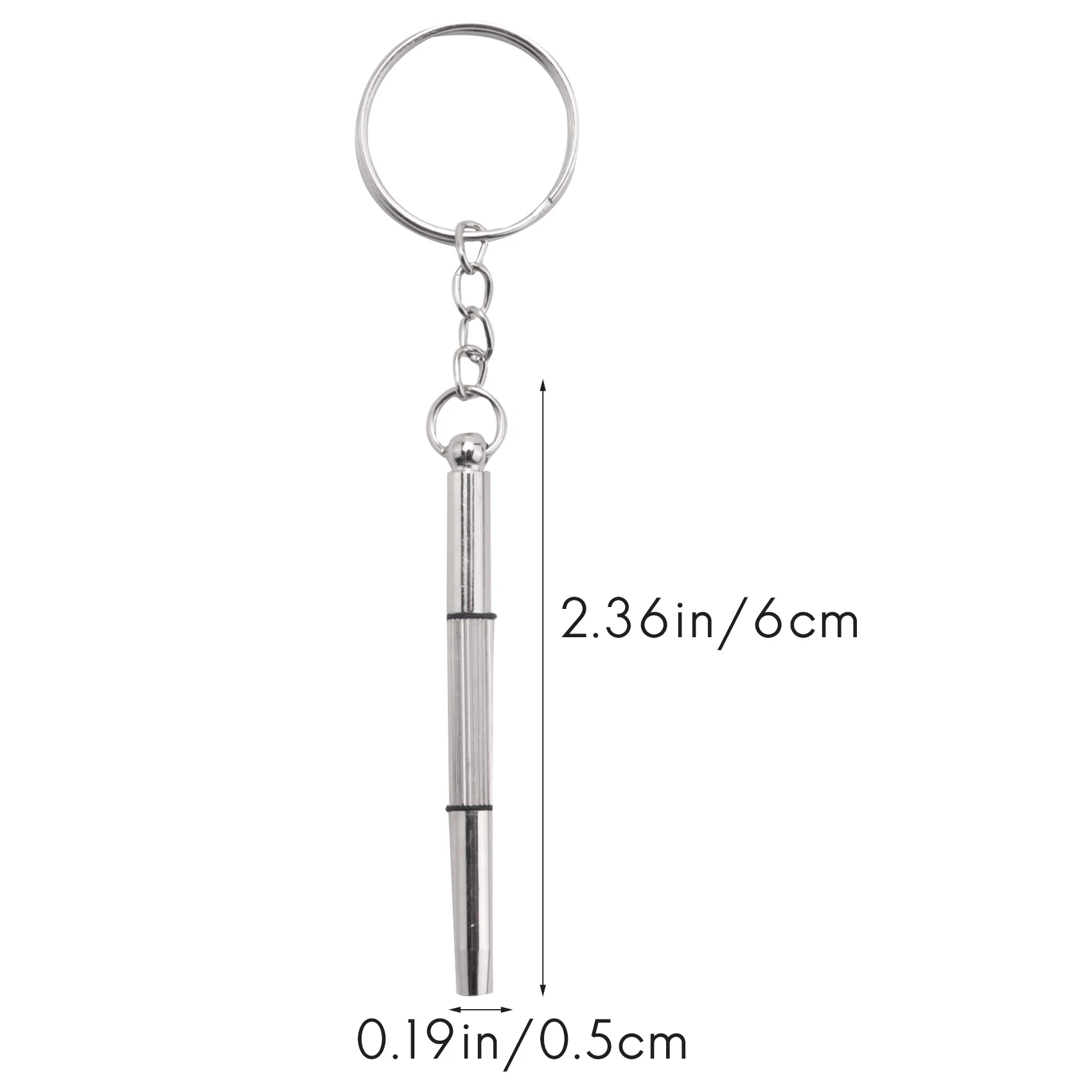 พวงกุญแจไขควงอัลลอยด์ขนาดเล็ก3in1เครื่องมือซ่อมแว่นตา
