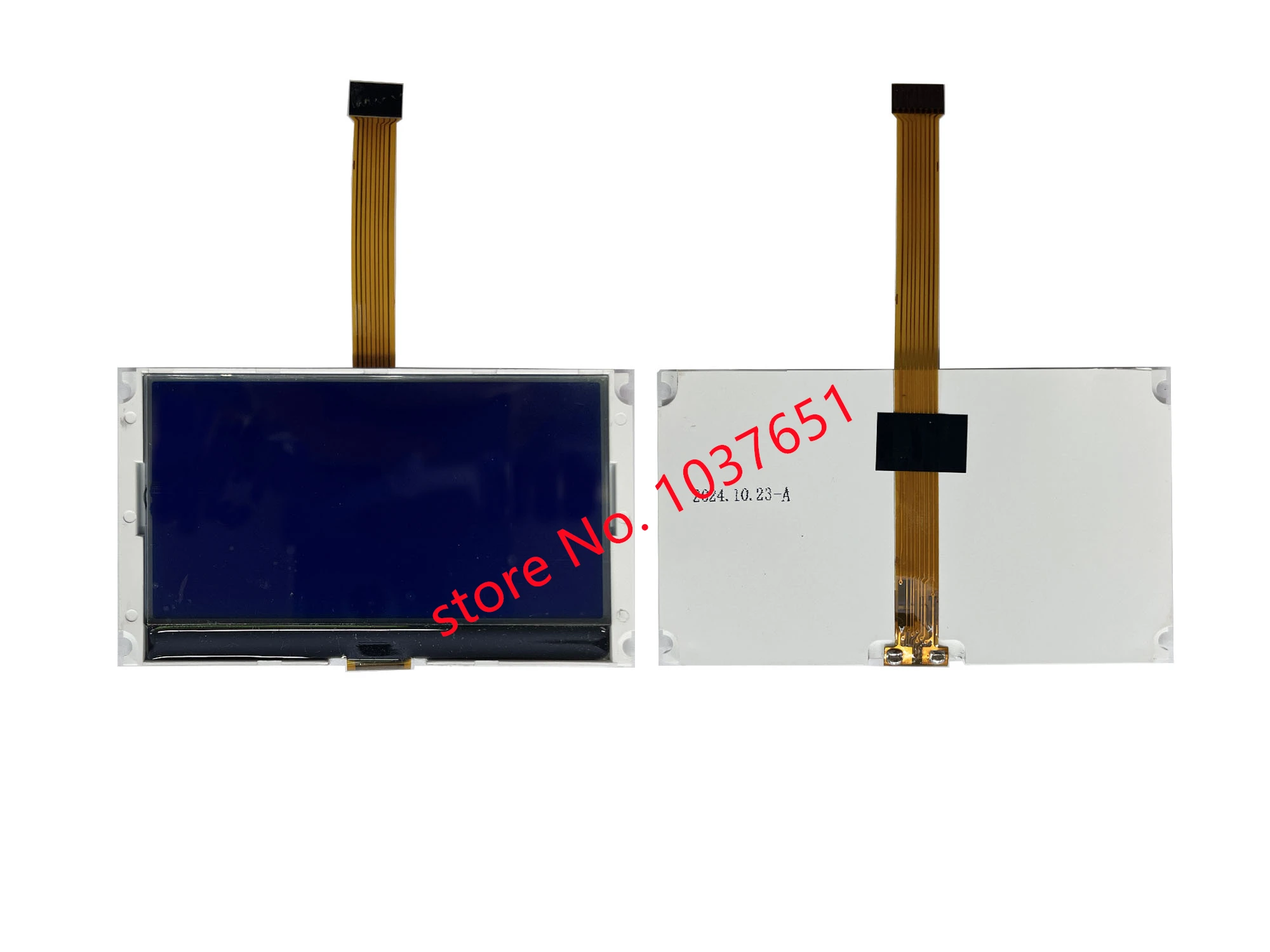 Modulo display LCD COG da 2,7 pollici 128x64 12864 Schermo bianco blu SPI 8 pin ST7567 controllo 3,3 V